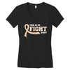 This Is My Fight Shirt Women's V-Neck T-Shirt