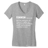 Feminism Noun Women's V-Neck T-Shirt