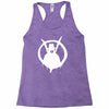 new v for vendetta logo Racerback Tank