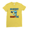 caaan't do! Ladies Fitted T-Shirt