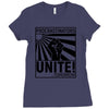 procrastinators unite! Ladies Fitted T-Shirt