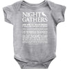 night's watch vow got christmas Baby Onesie