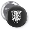 beer belly xray skeleton funny Pin-back button