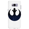 rebel logo with space pattern Samsung Galaxy S8 Plus