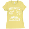 this guy loves atlanta Ladies Fitted T-Shirt