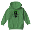 happy saint patrick day skull Youth Hoodie