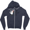 not feelin' it Zipper Hoodie