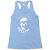 clown es nerd retro horror fun Racerback Tank