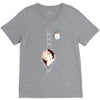 Peek a Boo with Pocket Baby Girl V-Neck Tee