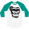 monkey face 3/4 Sleeve Shirt