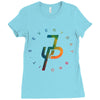 jake paul colorful Ladies Fitted T-Shirt