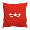 marvel mens costume uniform super hero captain america Throw Pillow