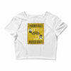 beer goggles sign, ideal gift or birthday present. Crop Top