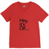 ITS OKAY V-Neck Tee