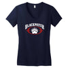 new hot blackwater logo Women's V-Neck T-Shirt