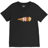 quadruple dip towe V-Neck Tee