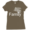 family tree Ladies Fitted T-Shirt