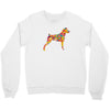 boxer flower Crewneck Sweatshirt