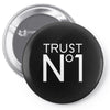 trust no Pin-back button