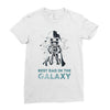 best dad in the galaxy Ladies Fitted T-Shirt