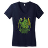 i lovecraft beer Women's V-Neck T-Shirt