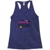 makeup to basketball Racerback Tank
