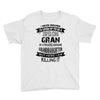 Super Cool Gran Of A Freaking Awesome Granddaughter Youth Tee