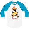 taco cat 3/4 Sleeve Shirt