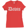 city of davis Ladies Fitted T-Shirt