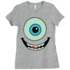 mike wazowski monstres Ladies Fitted T-Shirt