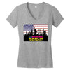 2018 Women's March On New York City Women's V-Neck T-Shirt