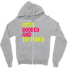 little boobed and tattoed Zipper Hoodie