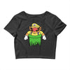 you're going to need a bigger warp pipe Crop Top