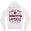 world's most awesome mom Zipper Hoodie
