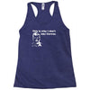 i dont like clowns tfunny Racerback Tank