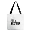 number one brother Tote Bags