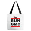 the a team run Tote Bags