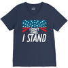 I Don't Kneel V-Neck Tee