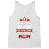 proud dad son Tank Top