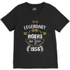 legendary riders are born in 1956 V-Neck Tee