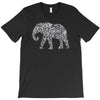 elephant filled pattern cool T-Shirt