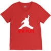 air pun big pun logo V-Neck Tee