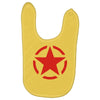 military starfunny retro army war vietnam usa britain fashion Baby Bibs