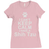 pets shih tzu Ladies Fitted T-Shirt