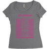Joy Division Unknown Pleasures Women's Triblend Scoop T-shirt