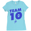 team 10 Ladies Fitted T-Shirt