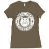 evil dr doctor porkchop Ladies Fitted T-Shirt