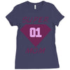 super mom 01 Ladies Fitted T-Shirt