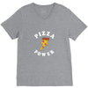 Pizza Power V-Neck Tee