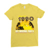 made in 1990 all original parts Ladies Fitted T-Shirt